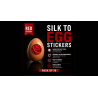 Silk to Egg Stickers (RED) Pack of 70