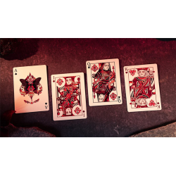 Morpho V2 (Carmine) Playing Cards by TCC Fashion