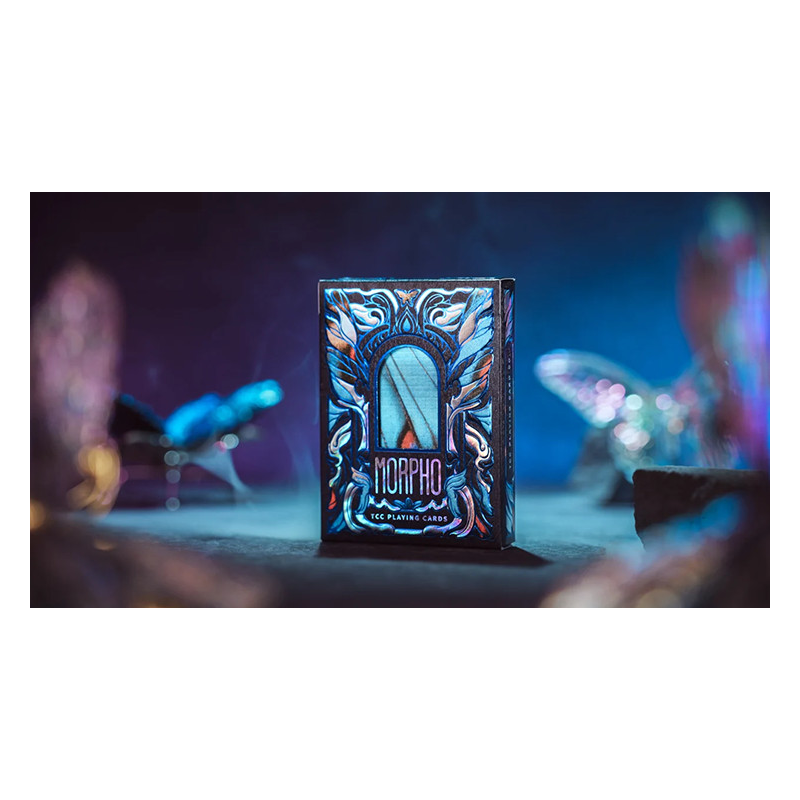 Morpho V2 (Sapphire) Playing Cards by TCC Fashion