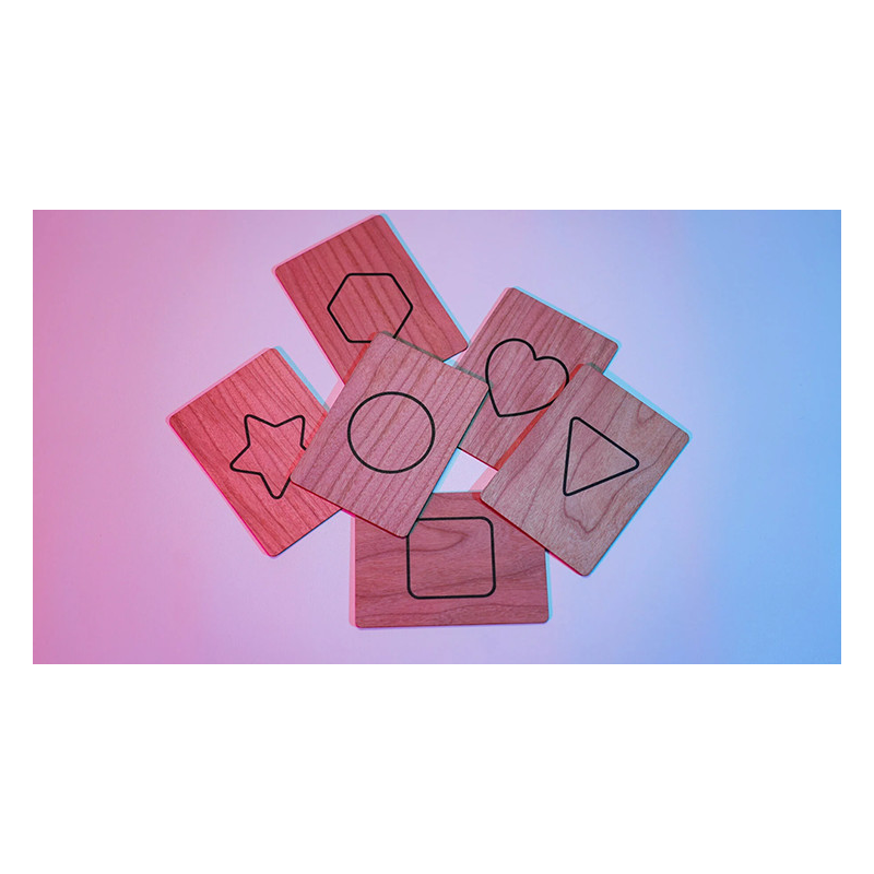 ISYC RFID Wooden Symbol Slates(6 cards) by T-Tech