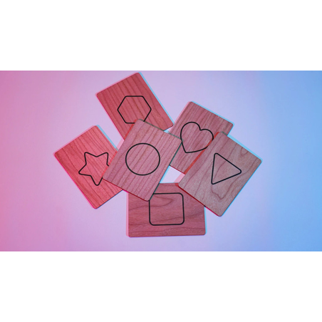 ISYC RFID Wooden Symbol Slates(6 cards) by T-Tech