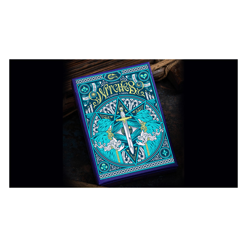 Witches Playing Cards