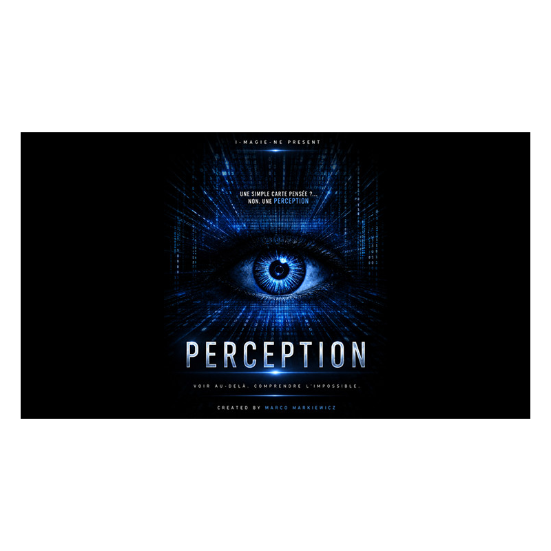 Perception (Blue) by Marco Markiewicz