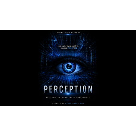 Perception (Blue) by Marco Markiewicz