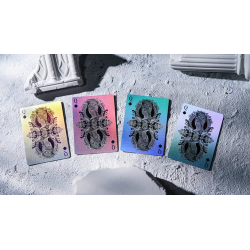 Alabaster Athena HOLO Playing Cards by TCC Fashion