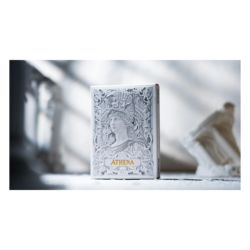 Alabaster Athena Luxury Playing Cards by TCC Fashion