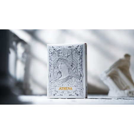 Alabaster Athena Luxury Playing Cards by TCC Fashion