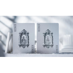 Alabaster Athena Luxury Playing Cards by TCC Fashion