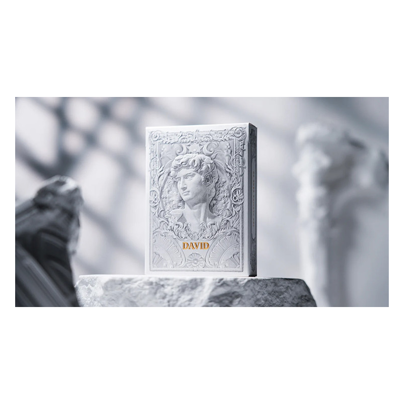 Alabaster David Luxury Playing Cards by TCC Fashion