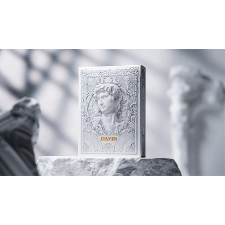 Alabaster David Luxury Playing Cards by TCC Fashion