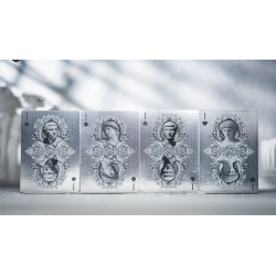 Alabaster David Luxury Playing Cards by TCC Fashion