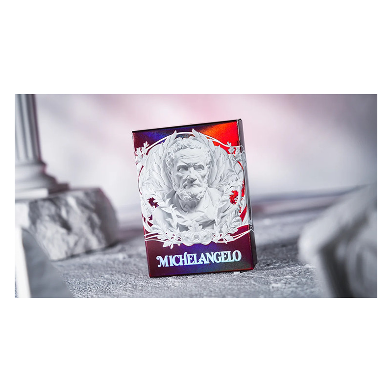 Alabaster Michelangelo HOLO Playing Cards by TCC Fashion