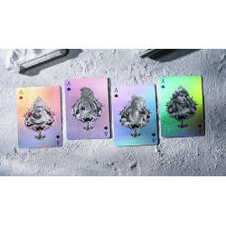 Alabaster Michelangelo HOLO Playing Cards by TCC Fashion