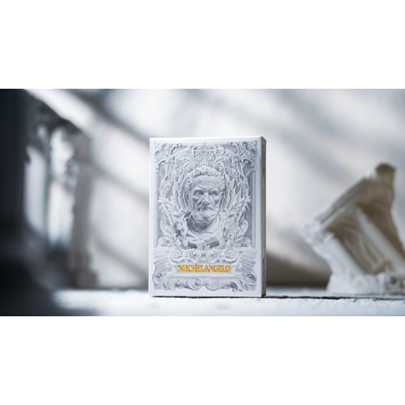 Alabaster Michelangelo Luxury Playing Cards by TCC Fashion