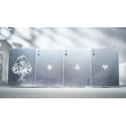 Alabaster Michelangelo Luxury Playing Cards by TCC Fashion