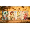 Ancient Relics Gem Playing Card by 52 Muse (Pink)