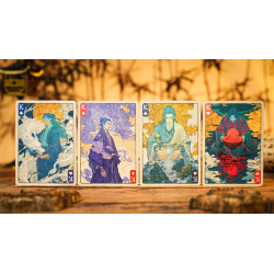 Ancient Relics Gem Playing Card by 52 Muse (Pink)