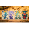 Ancient Relics Gem Playing Card by 52 Muse (Pink)