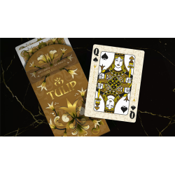 Grand Tulip Gold Playing Cards