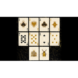 Grand Tulip Gold Playing Cards