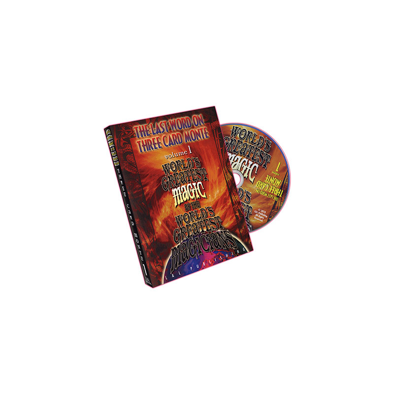 World's Greatest Magic: The Last Word on Three Card Monte Vol. 1 by L and L Publishing - DVD