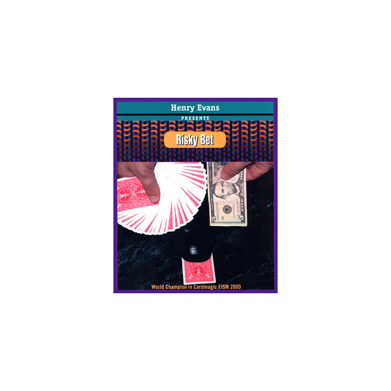 Risky Bet (Red) (US Currency, Gimmick and VCD) by Henry Evans