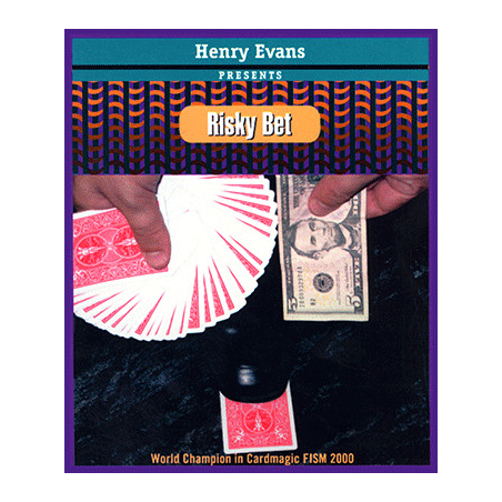Risky Bet (Red) (US Currency, Gimmick and VCD) by Henry Evans