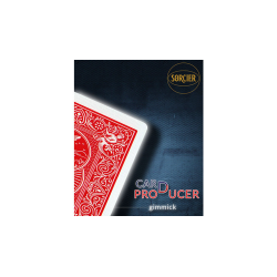 Card Production Gimmick Red by Sorcier Magic - Trick