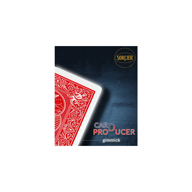 Card Production Gimmick Red by Sorcier Magic - Trick