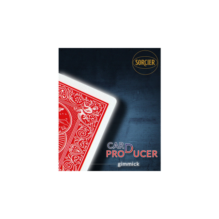 Card Production Gimmick Red by Sorcier Magic - Trick