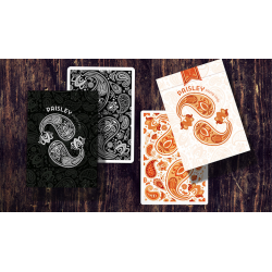 Paisley Ton sur Ton Poudre Orange workers Deck