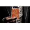Paisley Ton sur Ton Poudre Orange Foil Designer's Choice