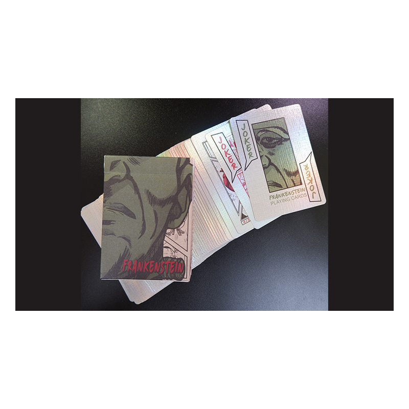 Frankenstein Series Holographic Comic Edition (Gilded) Playing Cards