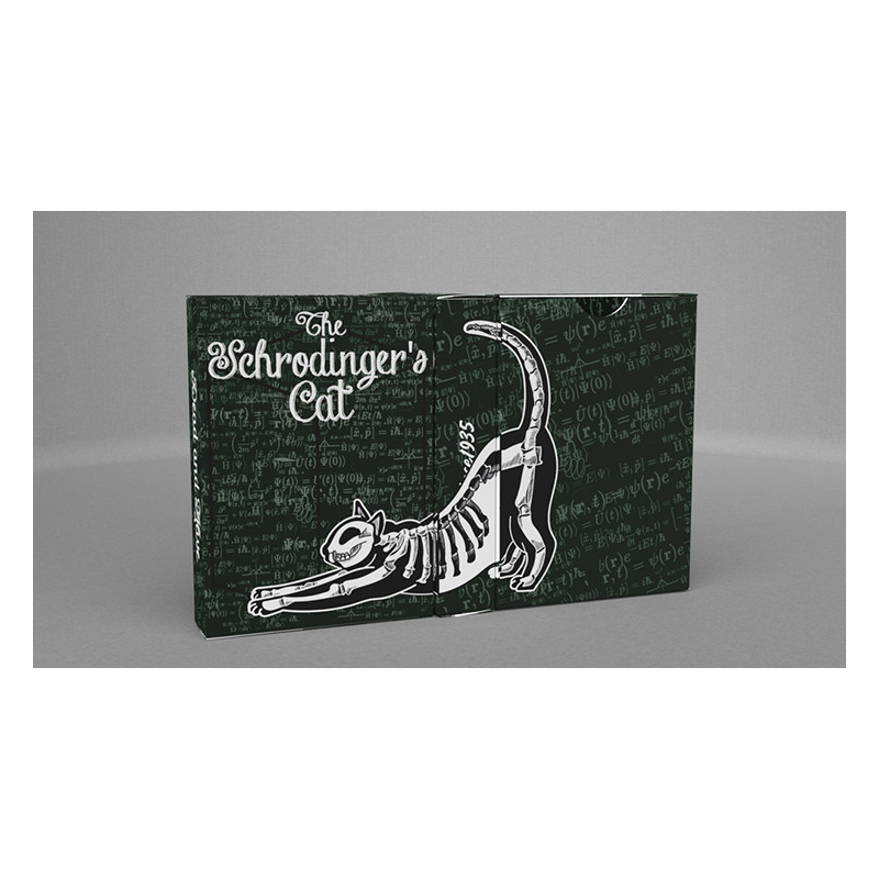 Schrodinger's Cat: Alive Green Edition Playing Cards