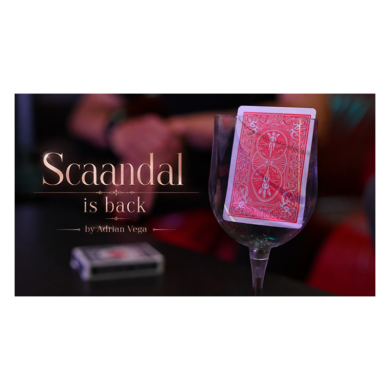 SCAANDAL is Back (Blue) by Adrian Vega