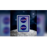 NASA HOLOGRAPHIC FOIL "MEATBALL" LOGO PLAYING CARDS