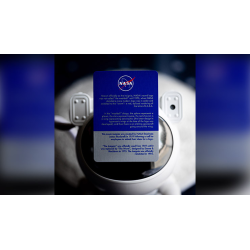 NASA HOLOGRAPHIC FOIL "MEATBALL" LOGO PLAYING CARDS