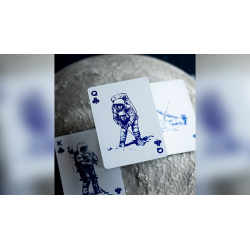 NASA HOLOGRAPHIC FOIL "MEATBALL" LOGO PLAYING CARDS