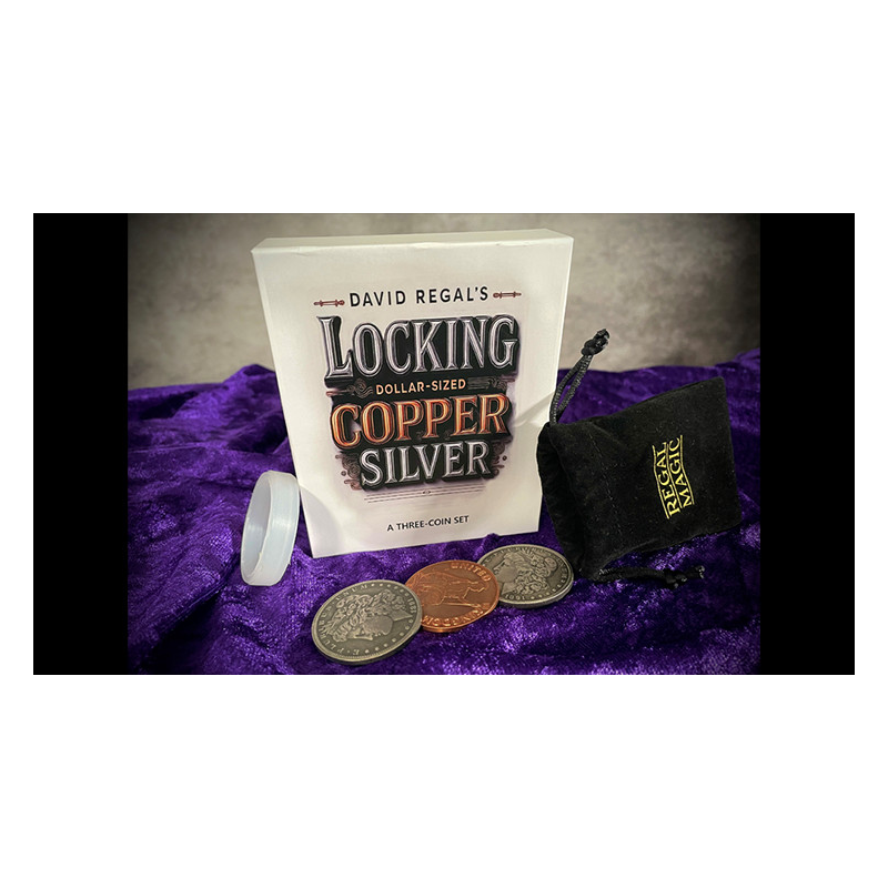David Regal's Locking DOLLAR-SIZED Copper Silver
