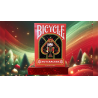 Bicycle Nutcracker (Red Gilded) Playing Cards