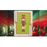 Bicycle Nutcracker (Red Gilded) Playing Cards
