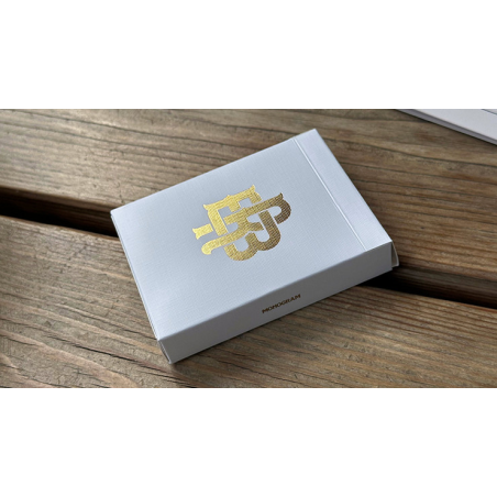 Gold Foil Monogram Playing Cards