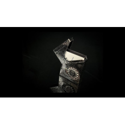 Black Metallic Foil Mortalis Machina Edition Playing Cards