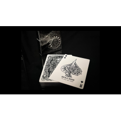 Black Metallic Foil Mortalis Machina Edition Playing Cards