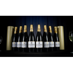 Miracle Wine Bottles Champagne Model Complete Set with Case by TCC Magic