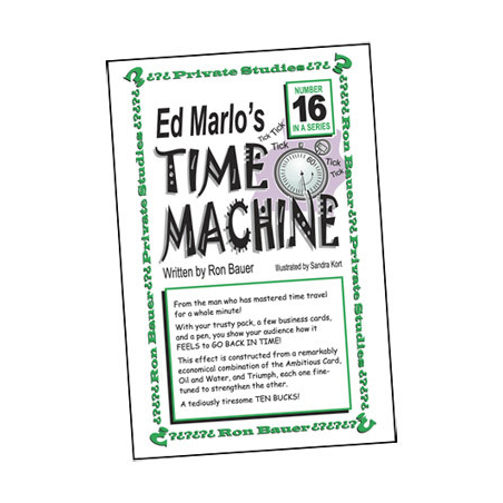 Ron Bauer Series: No.16 - Ed Marlo's Time Machine