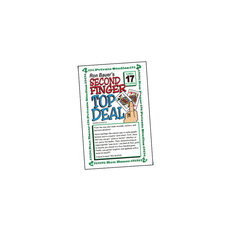 Ron Bauer Series: No.17 - Second Finger Top Deal