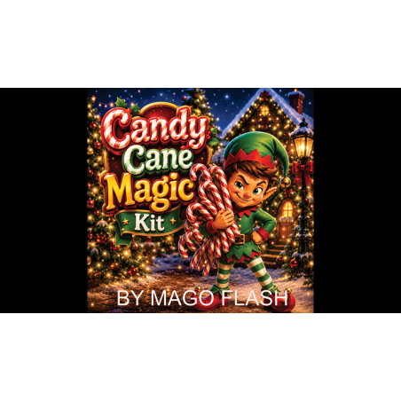 Candy Cane Magic Kit by Mago Flash