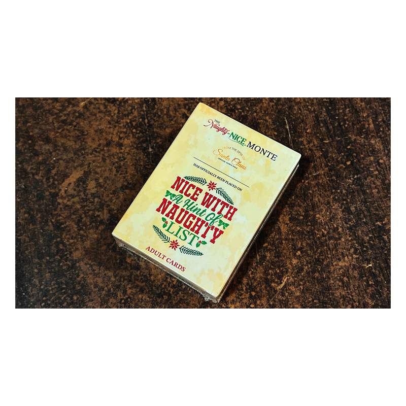 Refill Adult Cards for Naughty or Nice Monte