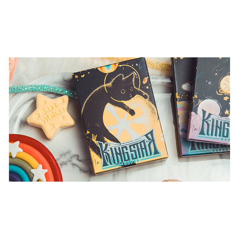 Space Cat V2 Playing Cards by King Star